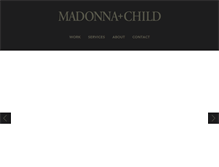 Tablet Screenshot of madonna-child.com